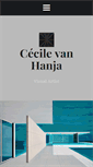 Mobile Screenshot of cecilevanhanja.com